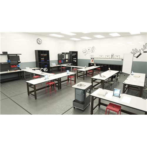 Safco E-Z Stor® Literature Organizer 24 Letter Size Compartments