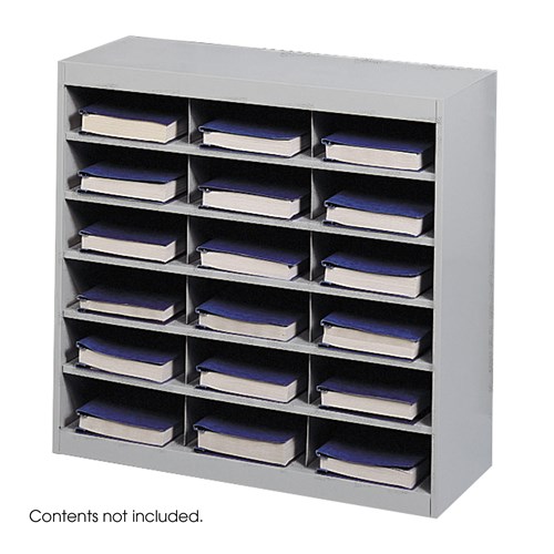 safco E-Z Stor® Steel Project Organizer 18 Compartments