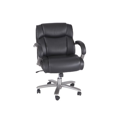 safco Lineage™ Big & Tall Mid Back Task Chair 350 lb. Weight Capacity