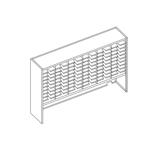 safco Mailflow Systems Sorter Closed Back w/ 15" Elevation; 60 Sorting Pockets 15”D without Plexi Doors safco Mailflow Systems Sorter Closed Back w/ 15" Elevation; 60 Sorting Pockets 15”D without Plexi Doors