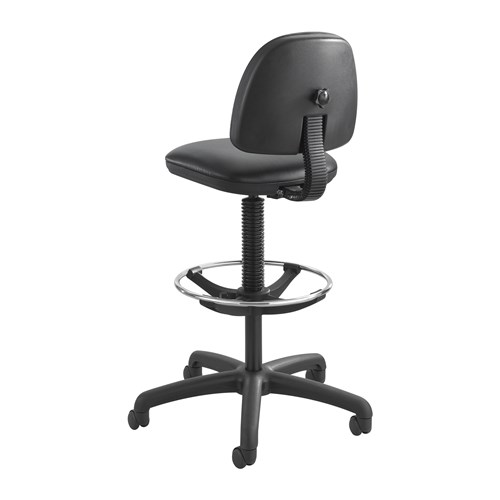 Safco Precision Vinyl Extended-Height Chair With Footring