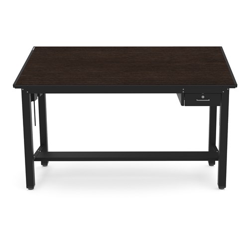 Safco Ranger Steel 4-Post Table 72”W X 37.5”D With Tool Drawer