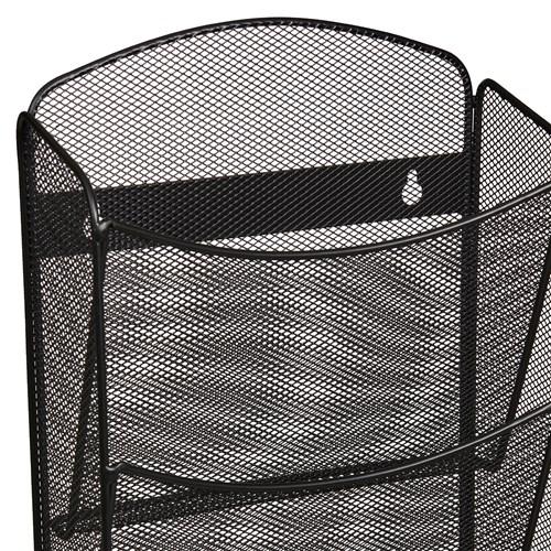 Safco 10-Pocket Onyx™ Magazine Rack