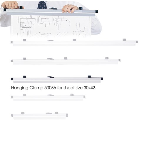 safco 30" Hanging Clamps for 30" x 42" Sheets