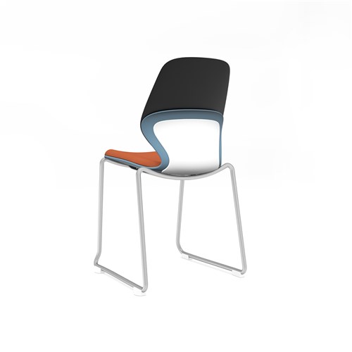 safco Arcozi Sled Base Stack Chair