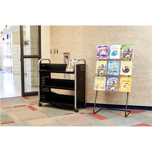 Safco Clear2c™ 9 Magazine Display