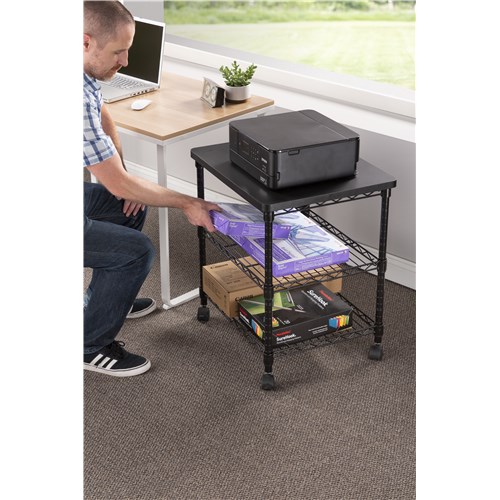 Safco Deskside Wire Machine Stand