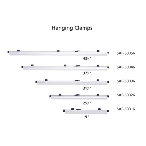 Safco Drop/Lift Wall Rack