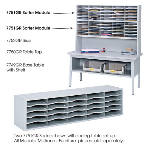 Safco E-Z Sort® Sorter Module