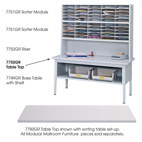 Safco E-Z Sort® Table Top