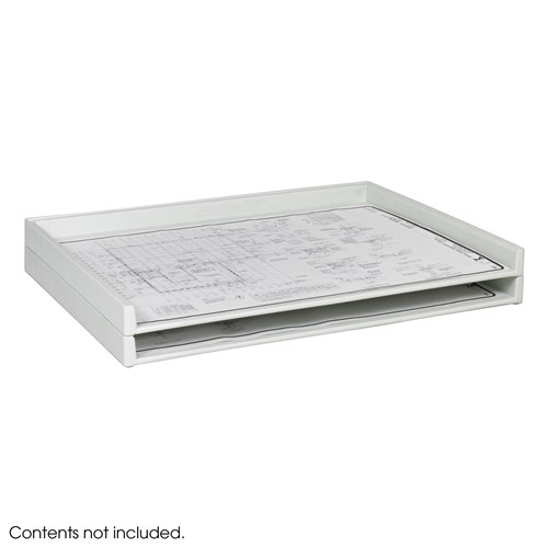 Safco Giant Stack Tray For 30 X 42 Documents (Qty. 2)