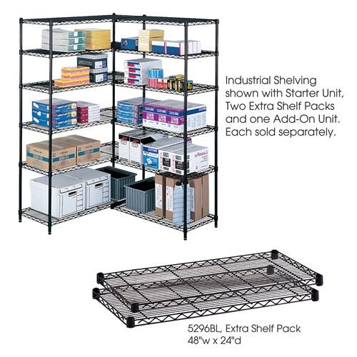 safco Industrial Extra Shelf Pack 48 x 24"