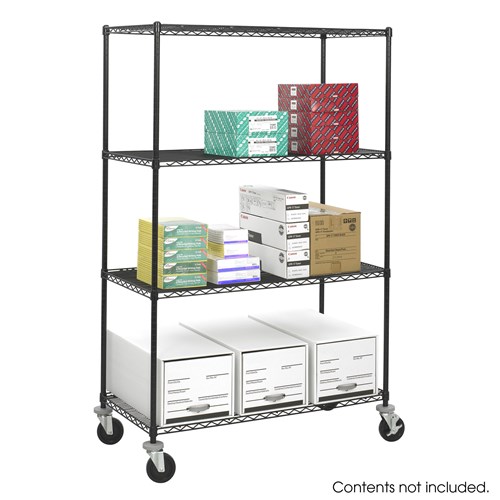 Safco Industrial Wire Shelving 48 X 24"