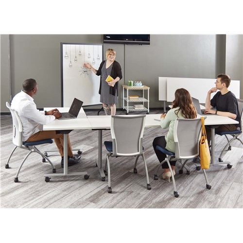 Safco Jurni Flip Table With Casters