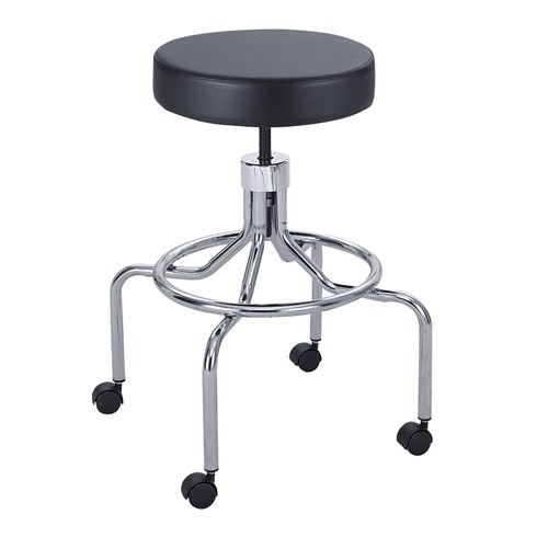 safco Lab Stool High Base with Screw Lift