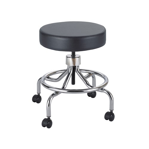 safco Lab Stool Low Base with Screw Lift