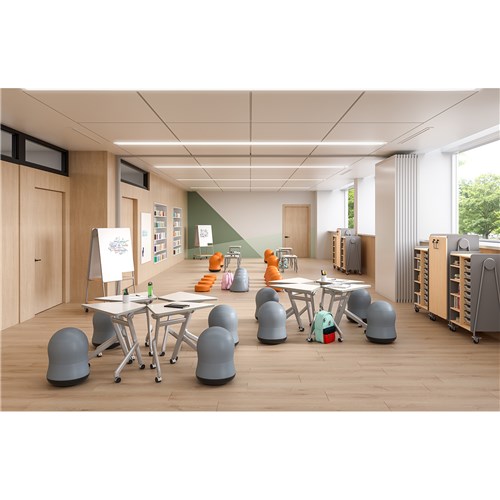 Safco Learn Nesting Trapezoid Desk