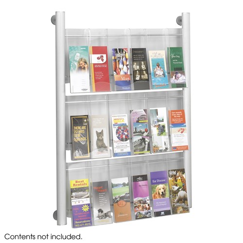 safco Luxe™ Magazine Rack - 9 pocket