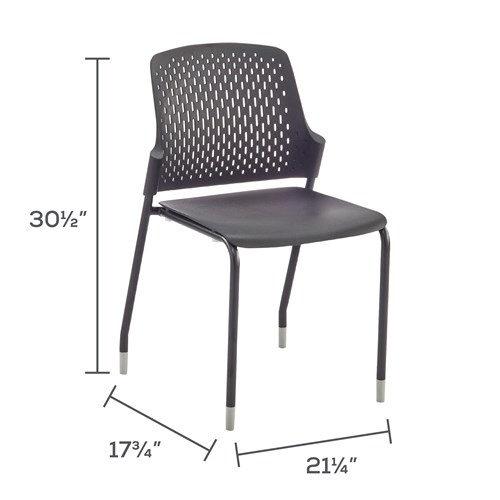 Safco Next™ Stack Chair (qty. 4)
