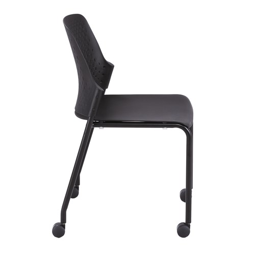 Safco Next™ Stack Chair With Casters (qty. 4)