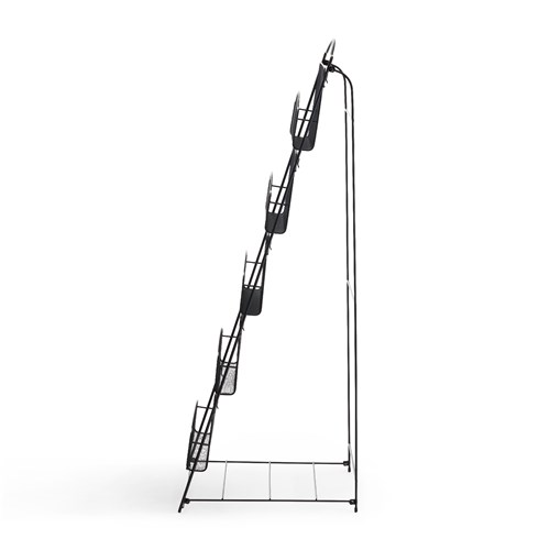 Safco Onyx™ Floor Rack 5 Pocket