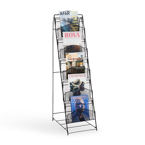 safco Onyx™ Floor Rack 5 Pocket