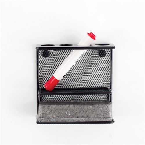 Safco Onyx™ Mesh Marker Holder With Shelf