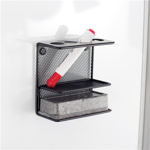 safco Onyx™ Mesh Marker Holder with Shelf