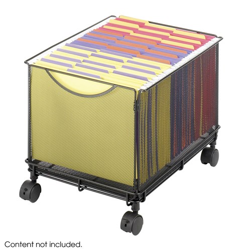 safco Onyx™ Mesh Rolling File Cube