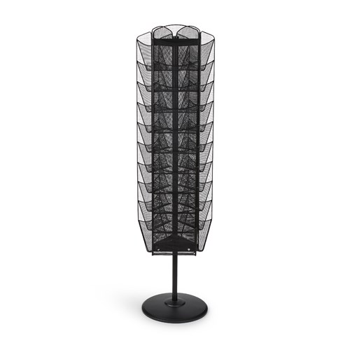 Safco Onyx™ Rotating Mesh Magazine Stand