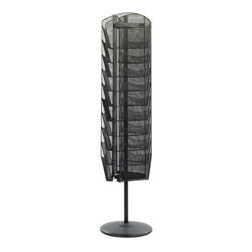 Safco Onyx™ Rotating Mesh Magazine Stand