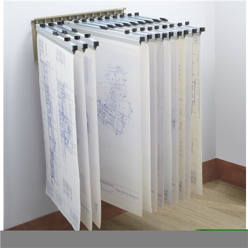 Safco Pivot Wall Rack