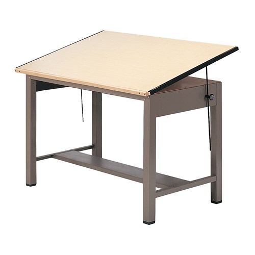 safco Ranger Steel 4-Post Table 42”W x 30”D