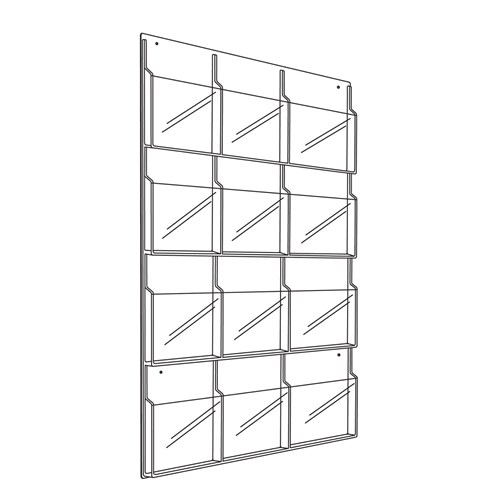 Safco Reveal™ 12 Magazine Display