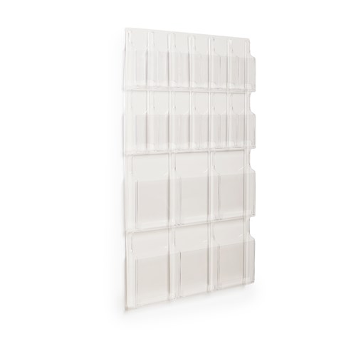 Safco Reveal™ 6 Magazine And 12 Pamphlet Display