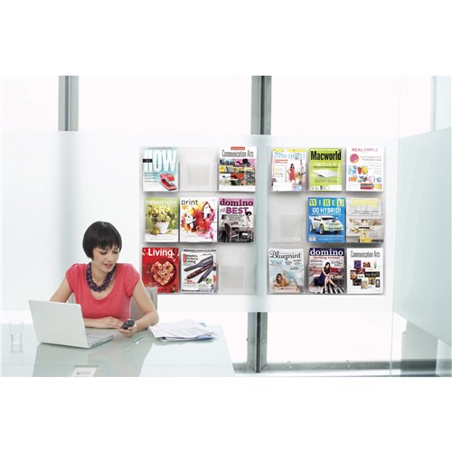 Safco Reveal™ 9 Magazine Display
