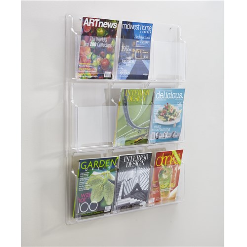 safco Reveal™ 9 Magazine Display