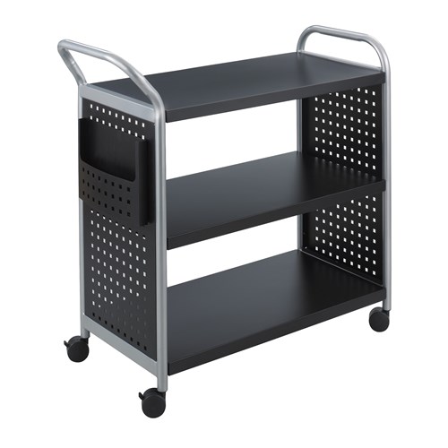 Safco Scoot™ Utility Cart - 3 Shelves