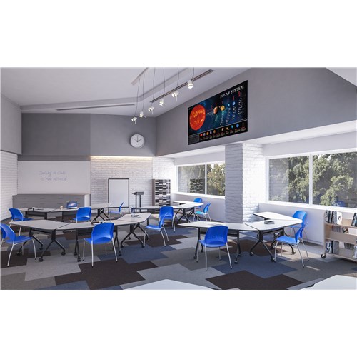 Safco Steel Double-Sided Book Cart - 6 Shelves