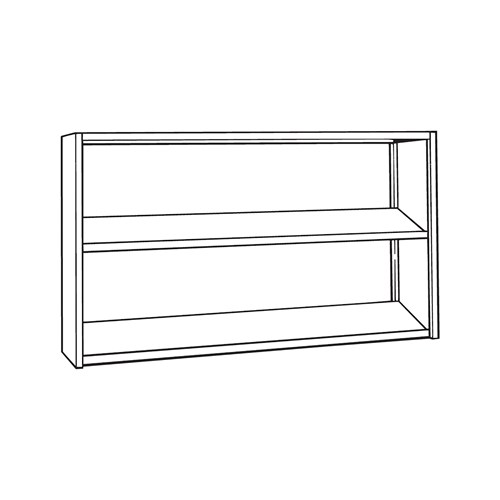 safco Tub Sorter; 72"W x 16 12"D x 41"H