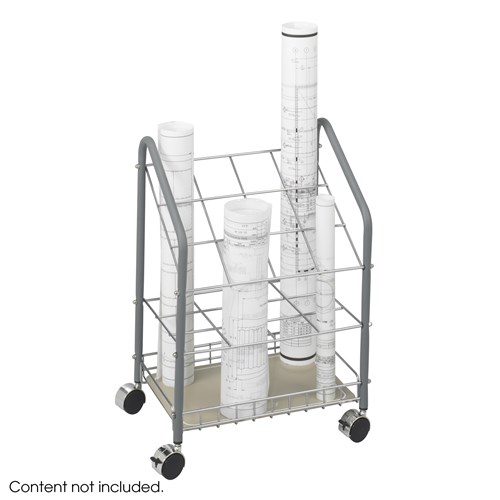 safco Tubular Steel Wire Roll File 12 Compartment