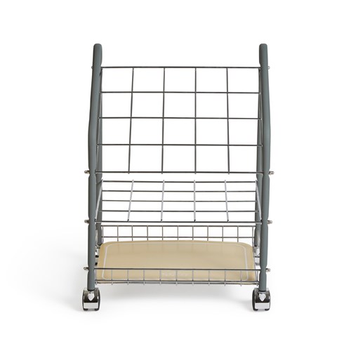 Safco Tubular Steel Wire Roll File 20 Compartment