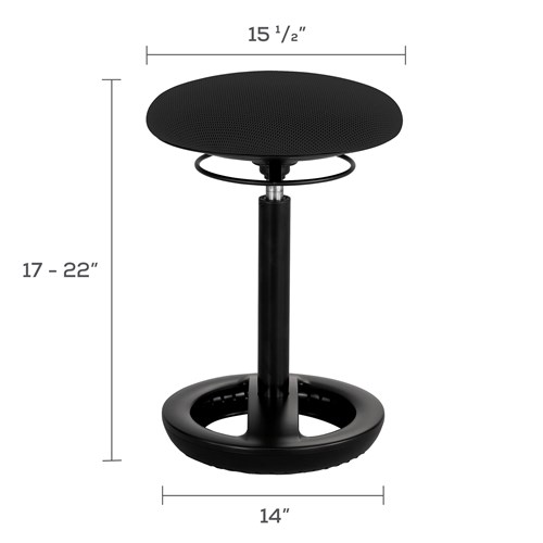 Safco Twixt® Active Seating Chair Desk-Height