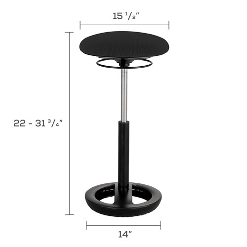 Safco Twixt® Active Seating Chair Extended-Height