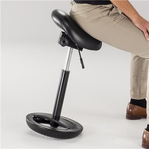 Safco Twixt® Saddle Seat Stool Extended-Height