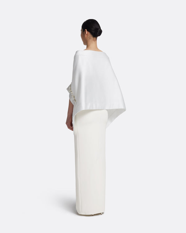 Safiyaa Akari Harness In Porcelain With Crystal Embellishment