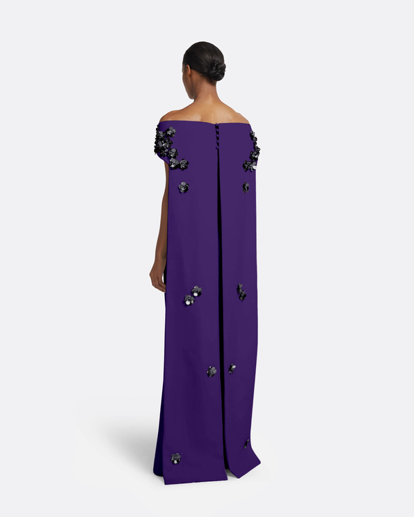 Safiyaa Arabella Harness With Soshin Dress In Pansy