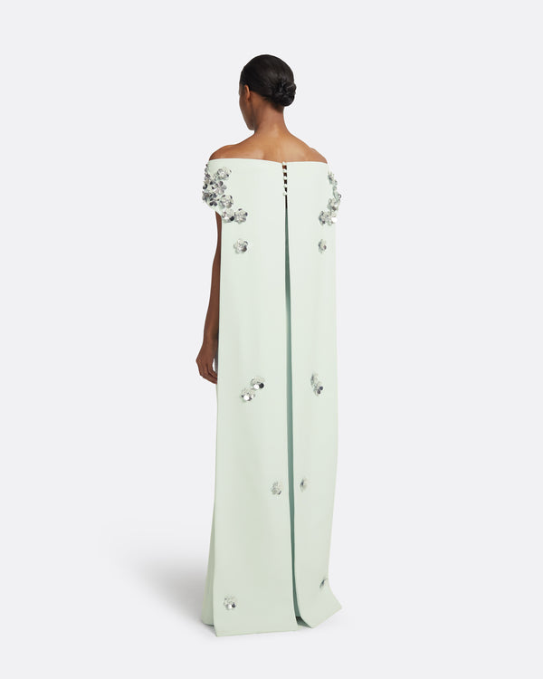 Safiyaa Arabella Harness With Soshin Dress In Spearmint