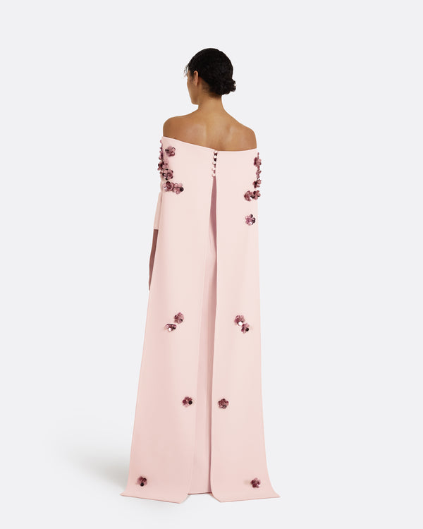 Safiyaa Bellara Pale Pink Harness With Soshin Dress