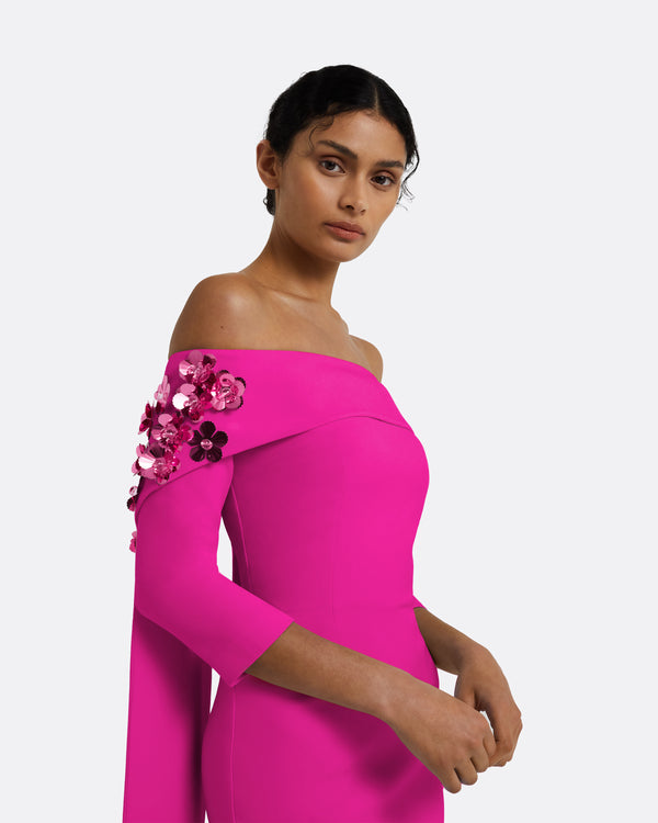 Safiyaa Bellara Wild Strawberry Harness With Soshin Dress